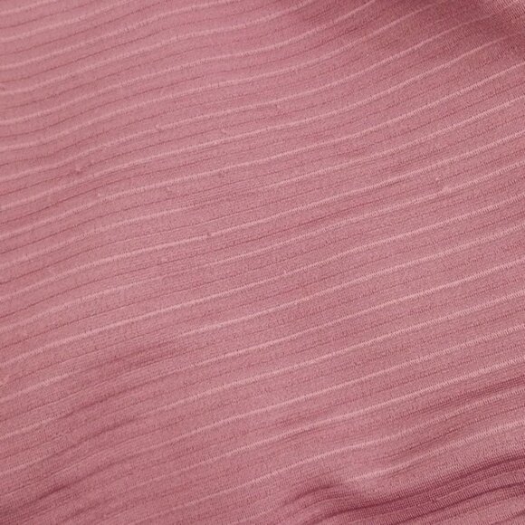 Christopher & Banks Open Front Cardigan Womens M Petite Maroon Striped Classic - Picture 6 of 9